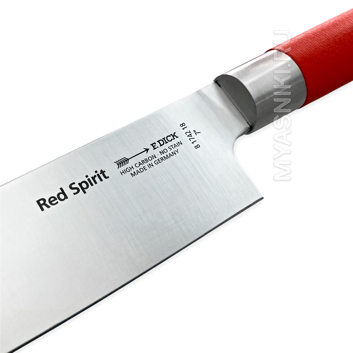 F dick. Сантоку с красной ручкой. Нож f dick Active Cat для чистки овощей 9 см купить.